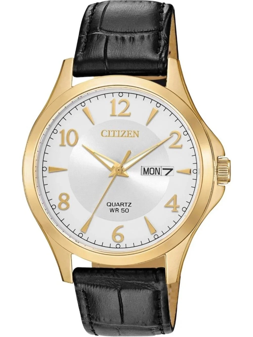 Stylish Men's Stainless Steel Quartz Watch - Durable, Water-Resistant Timepiece